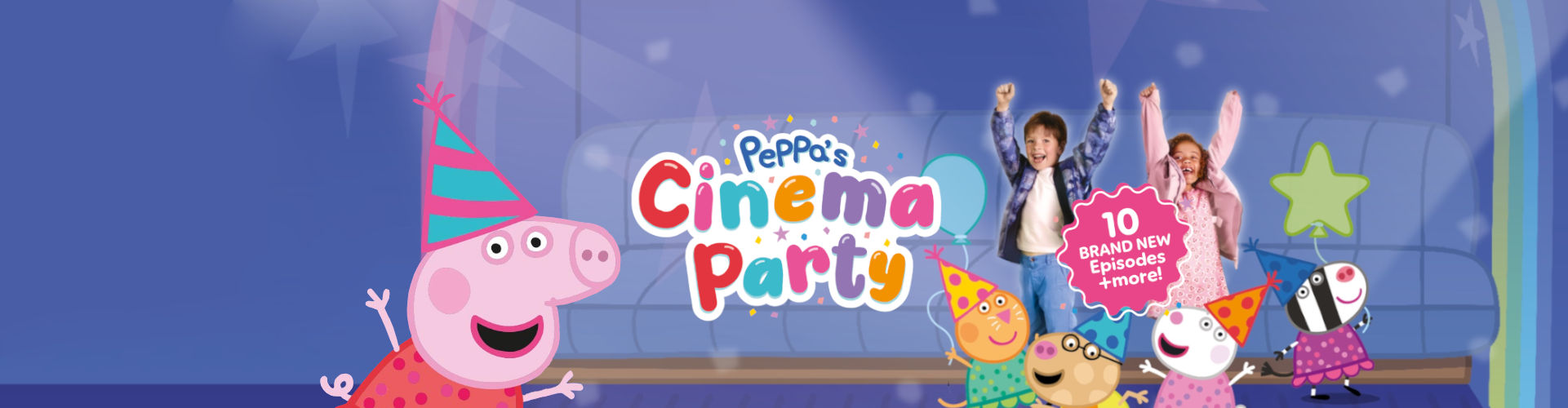 Peppas Cinema Party, Book Tickets & Cinema Times